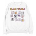 Retro Trick Or Treat Halloween Special Education Teacher Women Crewneck Sweatshirt, novelty gifts, funny gifts Retro Trick Or Treat Halloween Special Education Teacher Women Crewneck Sweatshirt, novelty gifts, funny gifts
