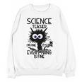 Science Teacher Appreciation Merch -Adults -Youth Grey Classic Fit Modern Science Theme Cartoon Women Crewneck Sweatshirt, novelty gifts, funny gifts Science Teacher Appreciation Merch -Adults -Youth Grey Classic Fit Modern Science Theme Cartoon Women Crewneck Sweatshirt, novelty gifts, funny gifts
