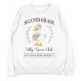 Second Grade Silly Goose Club For Teacher Or Student Women Crewneck Sweatshirt, novelty gifts, funny gifts Second Grade Silly Goose Club For Teacher Or Student Women Crewneck Sweatshirt, novelty gifts, funny gifts