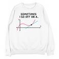 Sometimes I Go Off On a Tangent Math Teacher T Shirts Men Women Girls Kids Women Crewneck Sweatshirt, novelty gifts, funny gifts