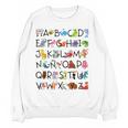 SPANISH ALPHABET MAESTRA SPANISH TEACHER Women Crewneck Sweatshirt, novelty gifts, funny gifts