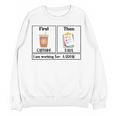Special Education Teacher First Then Visual I Am Working For Men Women Girls Kids Women Crewneck Sweatshirt, novelty gifts, funny gifts