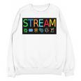 Stream Technology Robotics Shirt For Teachers And Students Premium Tri-Blend Women Crewneck Sweatshirt, novelty gifts, funny gifts
