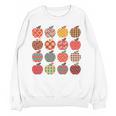 Teacher Apple Back To School Art For School Supplies Women Crewneck Sweatshirt, novelty gifts, funny gifts Teacher Apple Back To School Art For School Supplies Women Crewneck Sweatshirt, novelty gifts, funny gifts
