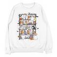 Teacher Library Ghost Reading Book Halloween Cat Women Crewneck Sweatshirt, novelty gifts, funny gifts Teacher Library Ghost Reading Book Halloween Cat Women Crewneck Sweatshirt, novelty gifts, funny gifts