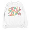 Teacher Testing Shirt It's A Good Day To Do Best Groovy Women Crewneck Sweatshirt, novelty gifts, funny gifts