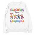 Teaching Future Leaders Otter Back To School Teacher Women Crewneck Sweatshirt, novelty gifts, funny gifts