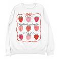 Transitional Kindergarten Is My Jam Strawberry TK Teacher Women Crewneck Sweatshirt, novelty gifts, funny gifts Transitional Kindergarten Is My Jam Strawberry TK Teacher Women Crewneck Sweatshirt, novelty gifts, funny gifts