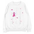 I Wear Pink For My Teacher Breast Cancer Awareness Support Men Women Women Crewneck Sweatshirt, novelty gifts, funny gifts I Wear Pink For My Teacher Breast Cancer Awareness Support Men Women Women Crewneck Sweatshirt, novelty gifts, funny gifts
