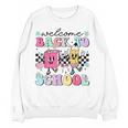 Welcome Back To School 2024 Teachers Students First Day Women Crewneck Sweatshirt, novelty gifts, funny gifts Welcome Back To School 2024 Teachers Students First Day Women Crewneck Sweatshirt, novelty gifts, funny gifts