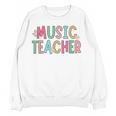 Women Music Teacher First Day Of School Elementary School Women Crewneck Sweatshirt, novelty gifts, funny gifts Women Music Teacher First Day Of School Elementary School Women Crewneck Sweatshirt, novelty gifts, funny gifts