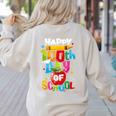 100th Day Of School Teachers Kids Child Happy 100 Days Women's Sweatshirt Back Print Sand 100th Day Of School Teachers Kids Child Happy 100 Days Women's Sweatshirt Back Print Sand