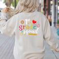 1st First Grade Squad Student Teacher Back To School Women's Sweatshirt Back Print Sand 1st First Grade Squad Student Teacher Back To School Women's Sweatshirt Back Print Sand