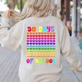 50 Days Of School Hearts Teacher Happy 50th Day Of School Women's Sweatshirt Back Print Sand 50 Days Of School Hearts Teacher Happy 50th Day Of School Women's Sweatshirt Back Print Sand