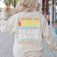 5th Grade Teacher Appreciation Women's Sweatshirt Back Print Sand