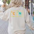 67 Meme Six Seven Teacher Science Periodic Table Women's Sweatshirt Back Print Sand 67 Meme Six Seven Teacher Science Periodic Table Women's Sweatshirt Back Print Sand