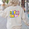 ABCD Pre-K Rocks Back To School PreK Kindergarten Teacher Women's Sweatshirt Back Print Sand ABCD Pre-K Rocks Back To School PreK Kindergarten Teacher Women's Sweatshirt Back Print Sand
