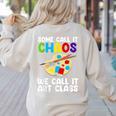 Art Teacher For Men Women Art Teacher Appreciation Women's Sweatshirt Back Print Sand