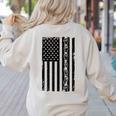 ASL Flag Sign Language Deaf ASL Teacher For Men Women Women's Sweatshirt Back Print Sand ASL Flag Sign Language Deaf ASL Teacher For Men Women Women's Sweatshirt Back Print Sand