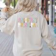 Assistant Principal Back To School Teacher Appreciation Women's Sweatshirt Back Print Sand Assistant Principal Back To School Teacher Appreciation Women's Sweatshirt Back Print Sand