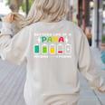 Battery Life Of a Paraprofessional Para Teacher Life Women's Sweatshirt Back Print Sand Battery Life Of a Paraprofessional Para Teacher Life Women's Sweatshirt Back Print Sand