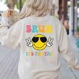 Bruh It's Fri-Yay Friday Weekend Smile Face Teacher Student Women's Sweatshirt Back Print Sand Bruh It's Fri-Yay Friday Weekend Smile Face Teacher Student Women's Sweatshirt Back Print Sand