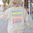Bruh It's Test Day You Got This Funny Teacher Women's Sweatshirt Back Print Sand Bruh It's Test Day You Got This Funny Teacher Women's Sweatshirt Back Print Sand