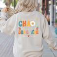 Some Call It Chaos We Call It 3rd Grade Third Grade Teachers Men Women Kids Women's Sweatshirt Back Print Sand Some Call It Chaos We Call It 3rd Grade Third Grade Teachers Men Women Kids Women's Sweatshirt Back Print Sand