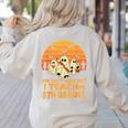 You Can't Scare Me I Teach 5th Grade Teacher Halloween Men Women Kids Women's Sweatshirt Back Print Sand You Can't Scare Me I Teach 5th Grade Teacher Halloween Men Women Kids Women's Sweatshirt Back Print Sand