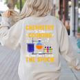 Chemistry Is Like Cooking Science Teacher Student Women's Sweatshirt Back Print Sand Chemistry Is Like Cooking Science Teacher Student Women's Sweatshirt Back Print Sand