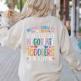 Childcare Teacher Negotiate With Toddlers Daycare Provider Women's Sweatshirt Back Print Sand Childcare Teacher Negotiate With Toddlers Daycare Provider Women's Sweatshirt Back Print Sand