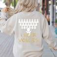 Choir Teacher Shirt I Hear Voices Chorister Tee Women's Sweatshirt Back Print Sand Choir Teacher Shirt I Hear Voices Chorister Tee Women's Sweatshirt Back Print Sand