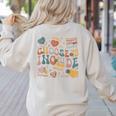 Choose To Include Inclusion Matters Autism Awareness Teacher Men Women Girls Kids Women's Sweatshirt Back Print Sand Choose To Include Inclusion Matters Autism Awareness Teacher Men Women Girls Kids Women's Sweatshirt Back Print Sand