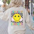 Choose To Include Special Education Teacher Autism Awareness Women's Sweatshirt Back Print Sand Choose To Include Special Education Teacher Autism Awareness Women's Sweatshirt Back Print Sand