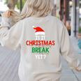 Is It Christmas Break Yet Teacher Xmas Winter Saying Women's Sweatshirt Back Print Sand Is It Christmas Break Yet Teacher Xmas Winter Saying Women's Sweatshirt Back Print Sand