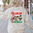 Christmas Sped Teacher Tis The Season For Inclusion Women Women's Sweatshirt Back Print Sand Christmas Sped Teacher Tis The Season For Inclusion Women Women's Sweatshirt Back Print Sand