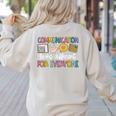 Communication Looks Different Tee Shirt Kids -Adults Teacher Animal Print Small Short Sleeve Classic Fit Crew Neck Polyester 100 Women's Sweatshirt Back Print Sand Communication Looks Different Tee Shirt Kids -Adults Teacher Animal Print Small Short Sleeve Classic Fit Crew Neck Polyester 100 Women's Sweatshirt Back Print Sand