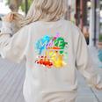 Cool Art For Men Women Artist Teacher Painter Artists Paint Women's Sweatshirt Back Print Sand