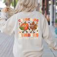 Crunching Numbers Just Like Leaves Pumpkin Fall Teacher Women's Sweatshirt Back Print Sand Crunching Numbers Just Like Leaves Pumpkin Fall Teacher Women's Sweatshirt Back Print Sand