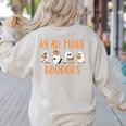 Cute Booooks Ghost Read More Books Teacher Halloween Women's Sweatshirt Back Print Sand Cute Booooks Ghost Read More Books Teacher Halloween Women's Sweatshirt Back Print Sand