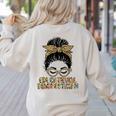 Cute Educational Diagnostician Teacher Appreciation Week Men Women Women's Sweatshirt Back Print Sand Cute Educational Diagnostician Teacher Appreciation Week Men Women Women's Sweatshirt Back Print Sand