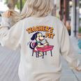 Cute Elementary School Student Dog Teacher's Pet Women's Sweatshirt Back Print Sand Cute Elementary School Student Dog Teacher's Pet Women's Sweatshirt Back Print Sand