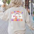 Cute Ghost Read More Books Lover Teacher Halloween Costume Women's Sweatshirt Back Print Sand Cute Ghost Read More Books Lover Teacher Halloween Costume Women's Sweatshirt Back Print Sand