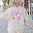 Cute Teacher's Aide Shirt 80's 90's Back To School For Men Women Women's Sweatshirt Back Print Sand Cute Teacher's Aide Shirt 80's 90's Back To School For Men Women Women's Sweatshirt Back Print Sand