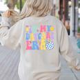 In My Daycare Era Groovy Teacher Daycare First Day Of School Women's Sweatshirt Back Print Sand In My Daycare Era Groovy Teacher Daycare First Day Of School Women's Sweatshirt Back Print Sand