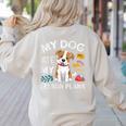 My Dog Ate My Lesson Plan Teacher Back To School Women's Sweatshirt Back Print Sand My Dog Ate My Lesson Plan Teacher Back To School Women's Sweatshirt Back Print Sand