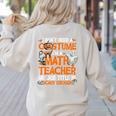 I Don't Need A Costume I'm Math Teacher Costume Halloween Men Women Women's Sweatshirt Back Print Sand I Don't Need A Costume I'm Math Teacher Costume Halloween Men Women Women's Sweatshirt Back Print Sand