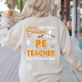 I Don't Need A Costume I'm A Pe Teacher Halloween Men Women Women's Sweatshirt Back Print Sand I Don't Need A Costume I'm A Pe Teacher Halloween Men Women Women's Sweatshirt Back Print Sand