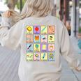 Dual Language Crew Bilingual Spanish Teacher Back To School For Men Women Women's Sweatshirt Back Print Sand Dual Language Crew Bilingual Spanish Teacher Back To School For Men Women Women's Sweatshirt Back Print Sand