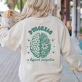 Dyslexia A Different Perspective Dyslexia Specialist Teacher Women's Sweatshirt Back Print Sand Dyslexia A Different Perspective Dyslexia Specialist Teacher Women's Sweatshirt Back Print Sand